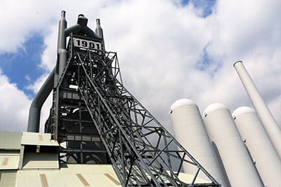 Higashida Blast Furnace No. 1 Historical Site Plaza