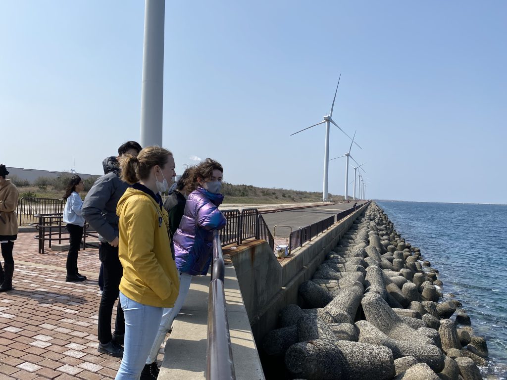 Onshore wind farms in Kitakyushu