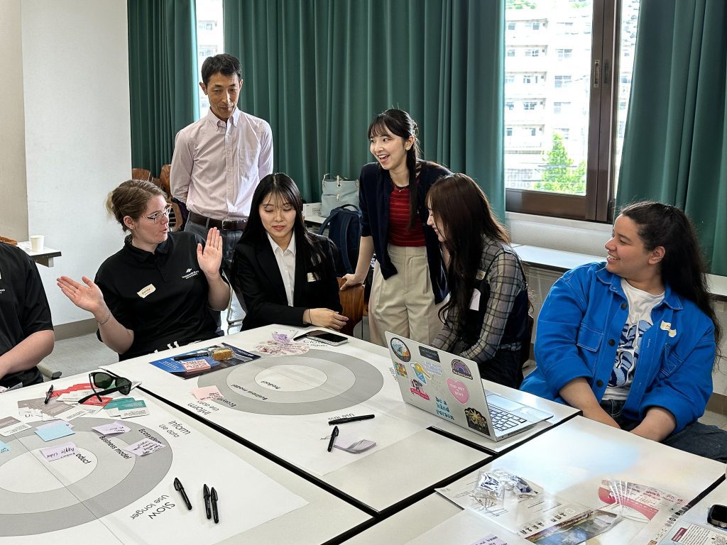 Cirtcularity Deck at Seinan Jogakuin University